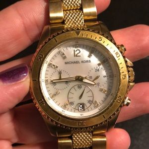 Michael Kors gold watch